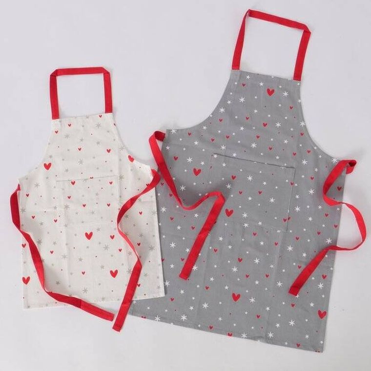 Boltze Home, Anella, zestaw fartuszków dla rodzica i dziecka, 2 szt.