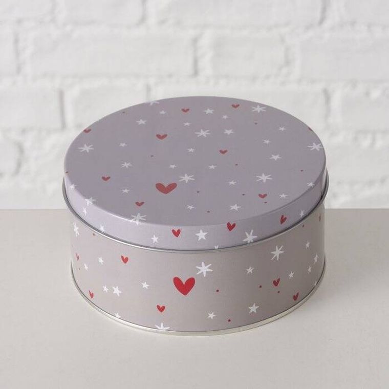 Boltze Home, Anella, zestaw trzech puszek do przechowywania, średnica 14-20 cm