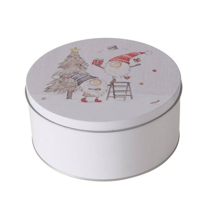 Boltze Home, Fiete, zestaw trzech puszek do przechowywania, średnica 14-20 cm