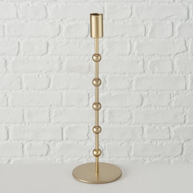 Boltze Home, komplet świeczników w kolorze złota, Kimberly