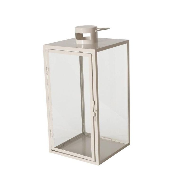 Boltze Home, lampiony metalowe, Arania, beżowe, 2 szt.