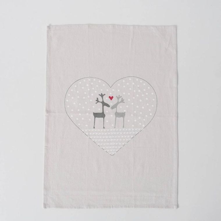 Boltze Home, Lovelies, ścierki kuchenne w świąteczny wzór, 50-70 cm, 2 szt.