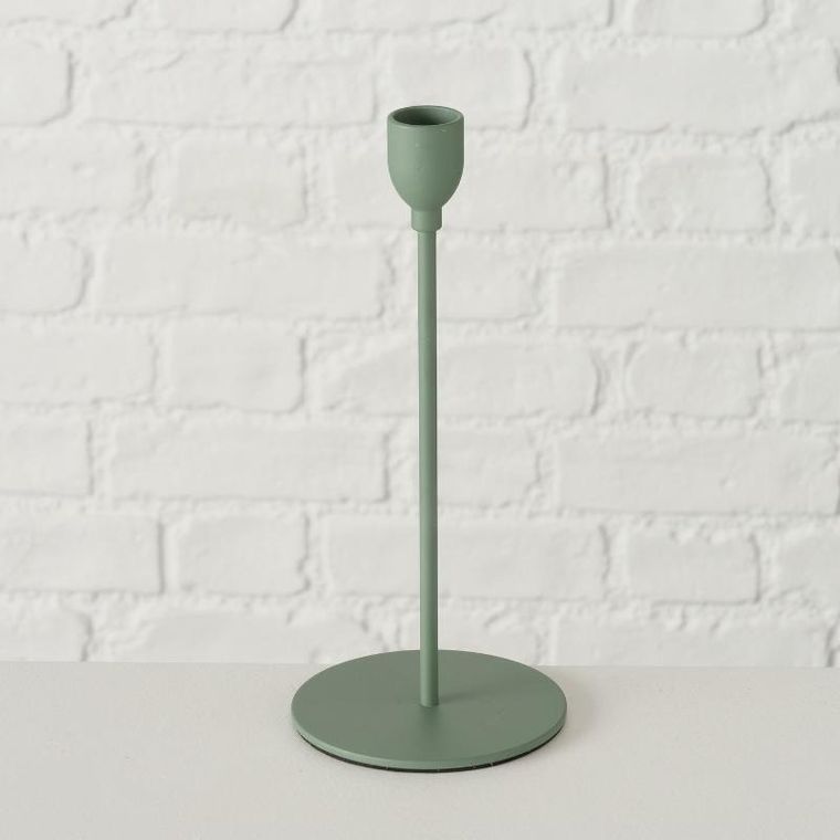 Boltze Home, metalowe świeczniki na świece obiadowe, Malte