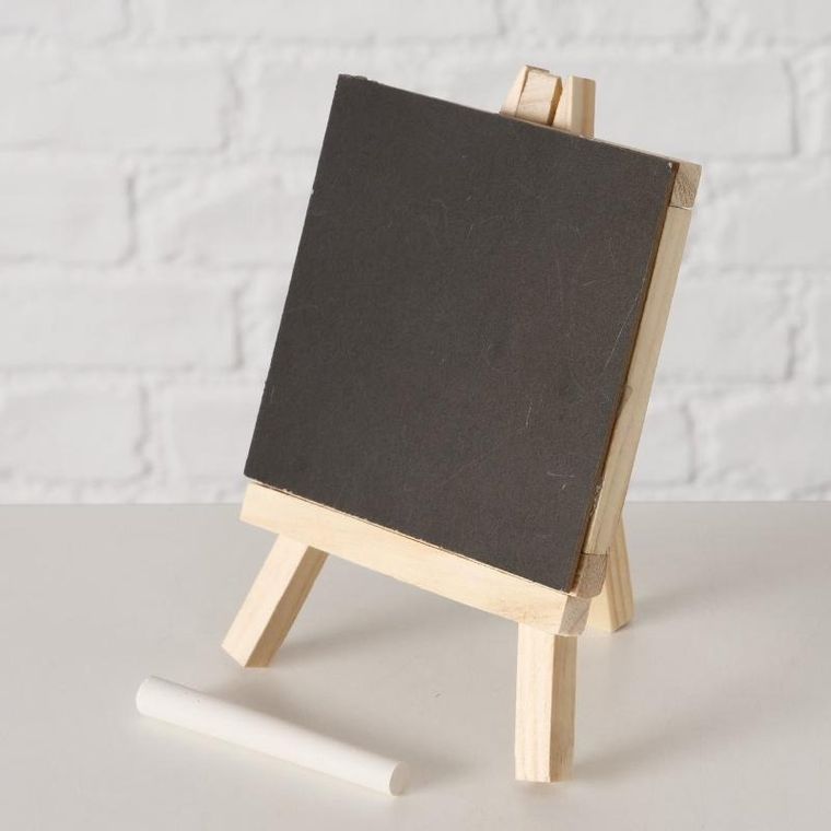 Boltze Home, mini tablica kredowa na notatki, Chalky, 15 cm