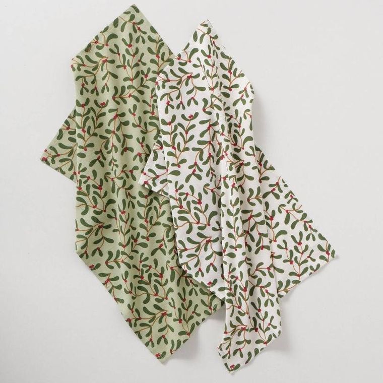 Boltze Home, Mistletoe, ścierki kuchenne, 50-70 cm, 2 szt.