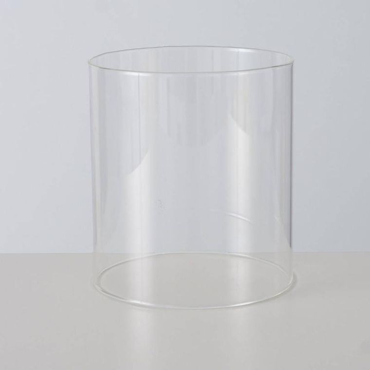 Boltze Home, świeczniki szklane Pallas, metalowa nóżka, 2 szt.