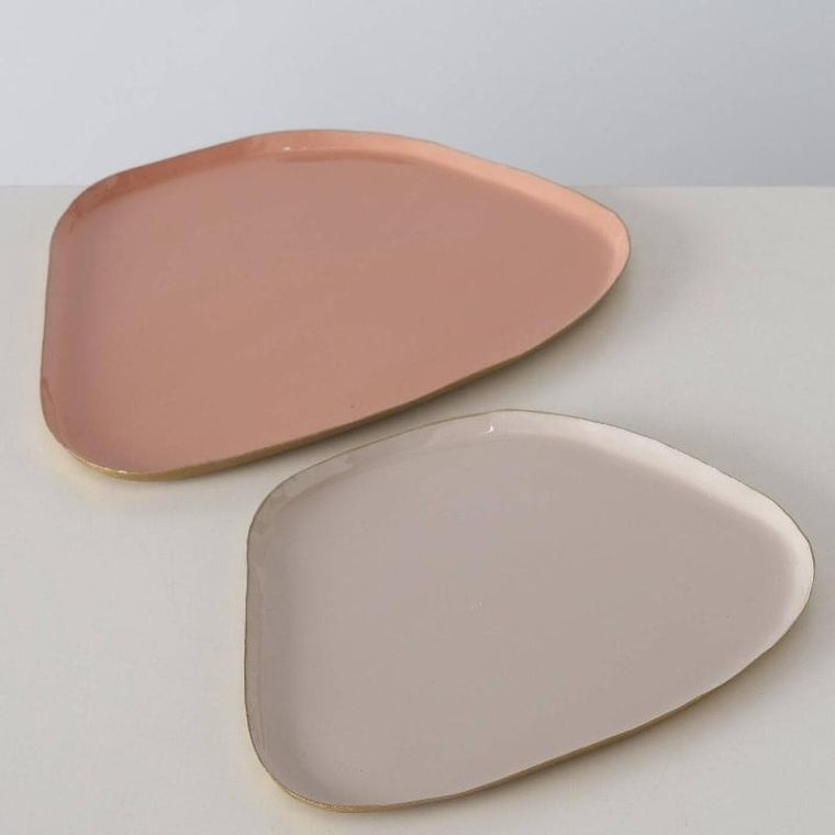 Boltze Home, taca dekoracyjna kolorowe, Soofty, 2 szt.