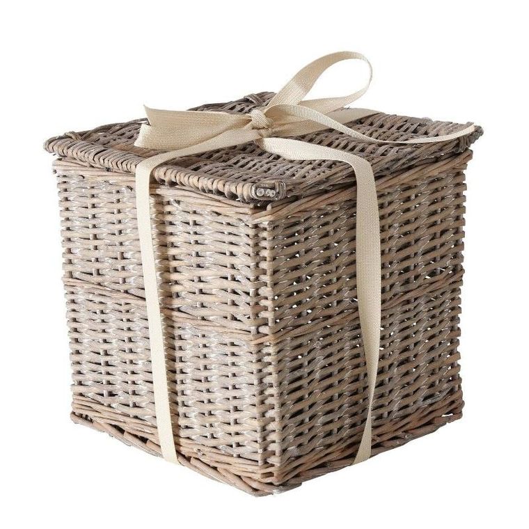 Boltze Home, Tango, kosze wiklinowe zamykane, 3 szt.