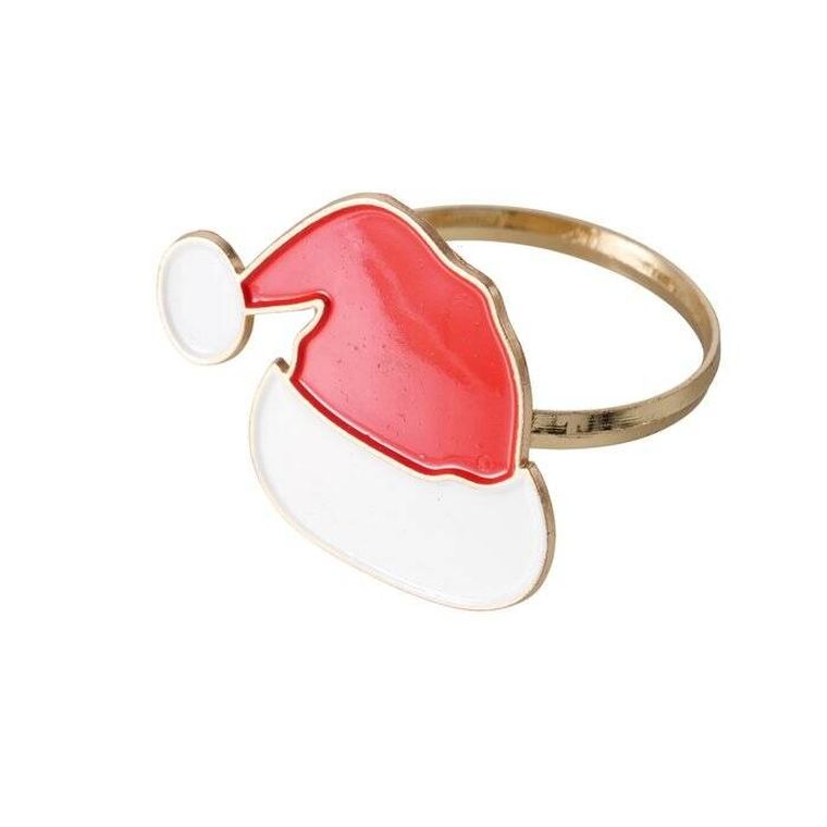 Boltze Home, Tipsy, obrączki do serwetek, świąteczny motyw, 4 szt.