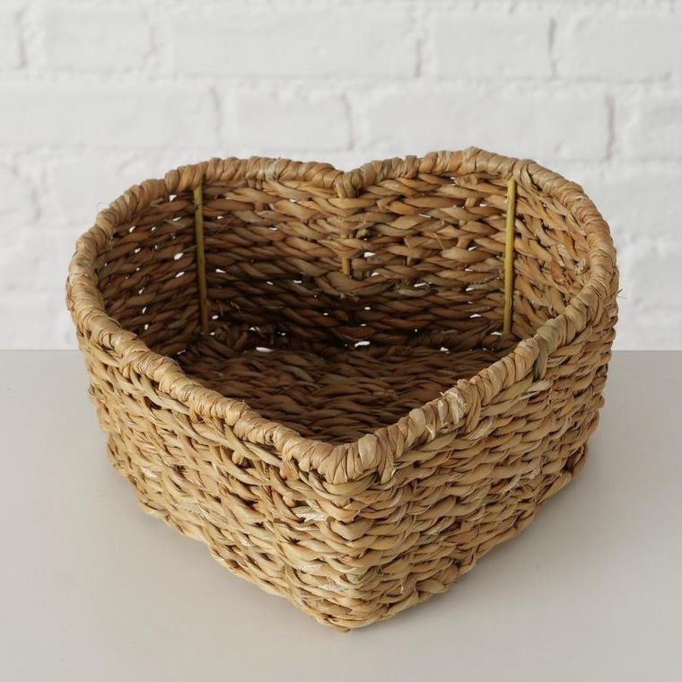 Boltze, Love, koszyki dekoracyjne, serca, 2 szt.