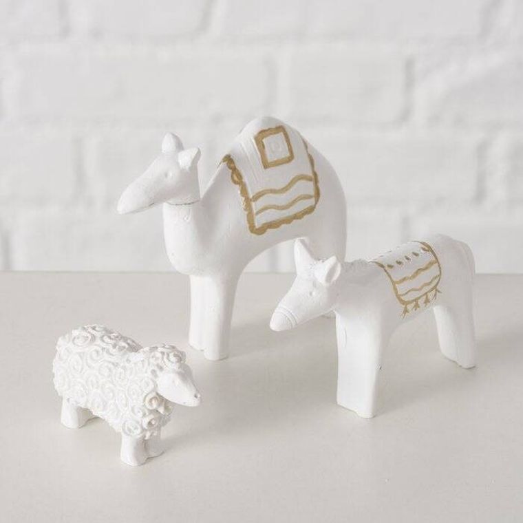 Boltze Xmas, Natos, minimalistyczna szopka bożonarodzeniowa, 11 figurek