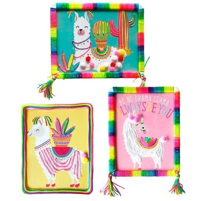 Box Candiy, Lama i pompony, zestaw artystyczny