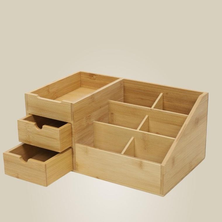 Boximo, Sola, bambusowy organizer z szaufladami