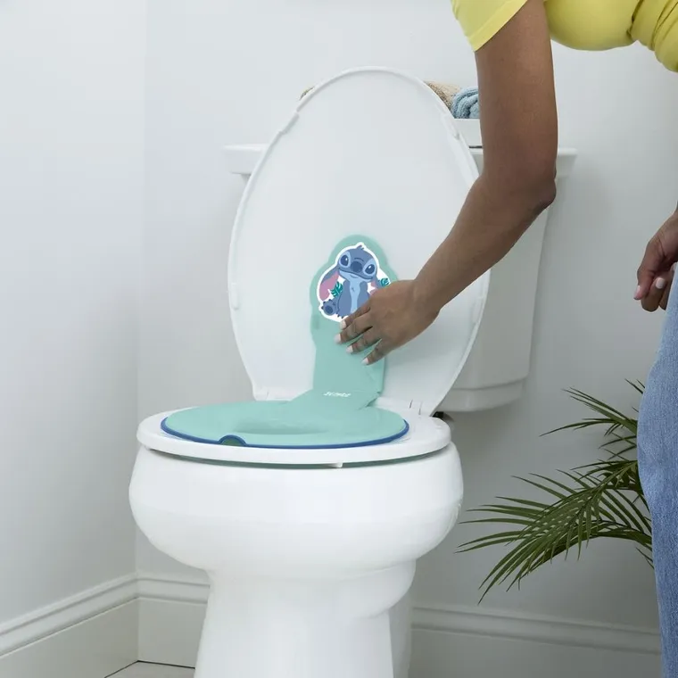 Bright Starts, Lilo i Stitch, Flip & Sit, nakładka na toaletę, 18m+