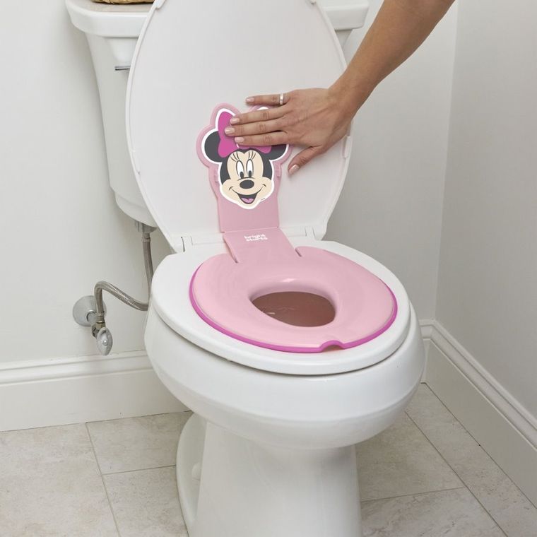 Bright Starts, Myszka Minnie, Flip & Sit, nakładka na toaletę, 18m+