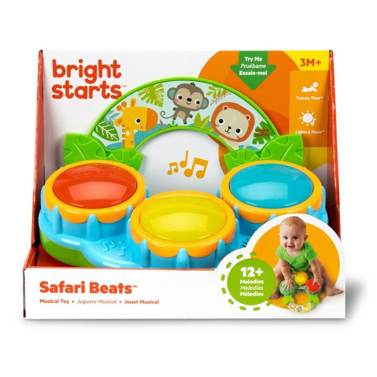 Bright Starts, Rytmy Safari, interaktywna zabawka muzyczna