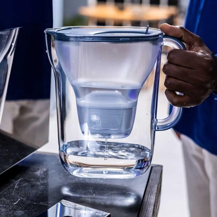 Brita, Essential XL, dzbanek filtrujący, 3 wkłady, ciemnoniebieski