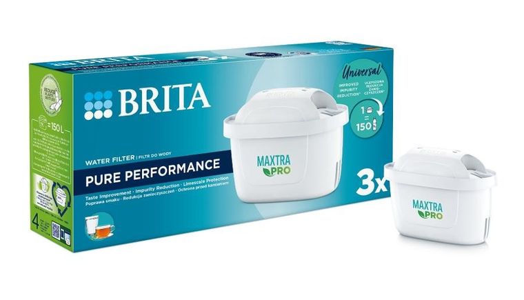 Brita, Mx+ Pro Pure Performance, filtr, 3 szt.