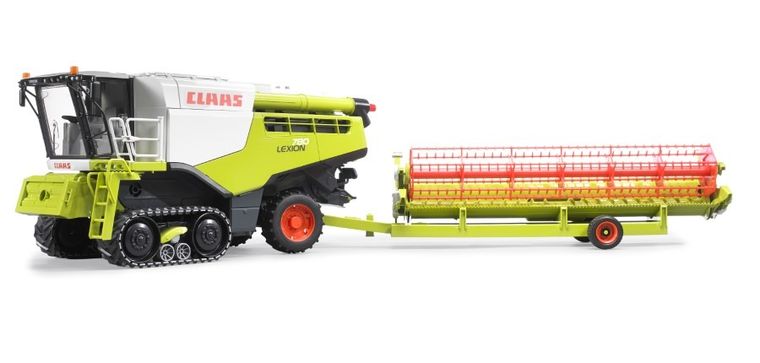 Bruder, kombajn zbożowy wielki Claas Lexion 780 Terra Trac