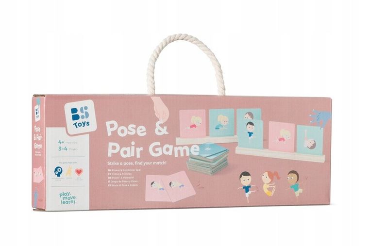 BS Toys, Zgadnij pozę, naśladuj ruch, gra zręcznościowa