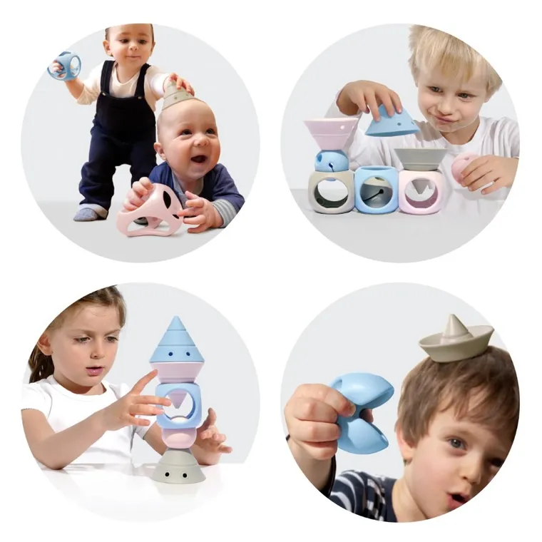 Building Genius, zestaw zabawek kreatywnych, 9 elementów