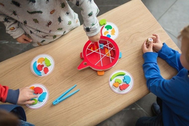 Buiten Speel, Łowimy warzywa, gra zręcznościowa