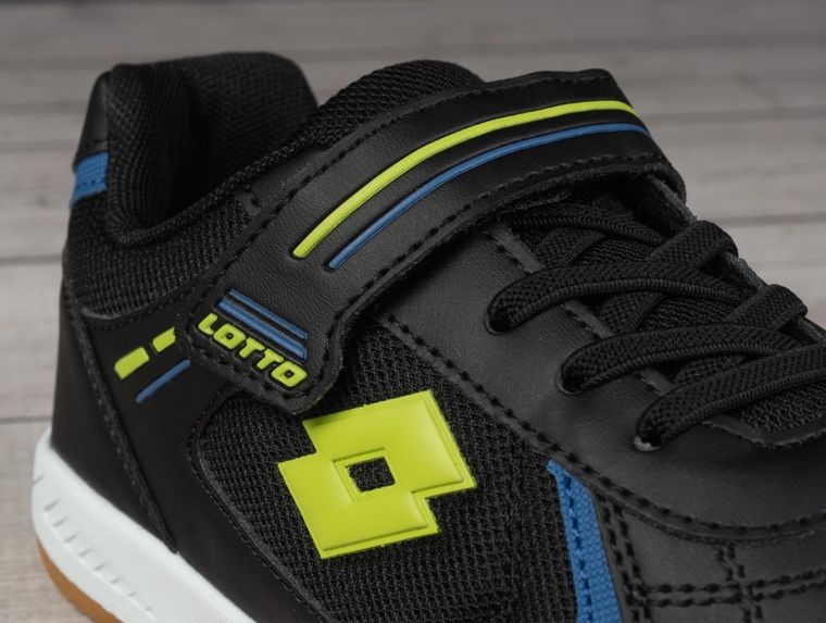 Buty piłkarskie dziecięce, halowe, mix, Lotto Soccera