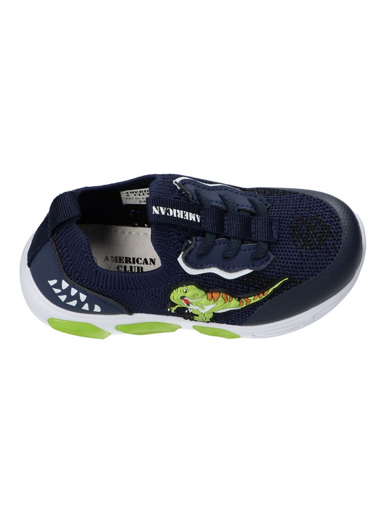 Buty sportowe chłopięce, granatowe, American Club