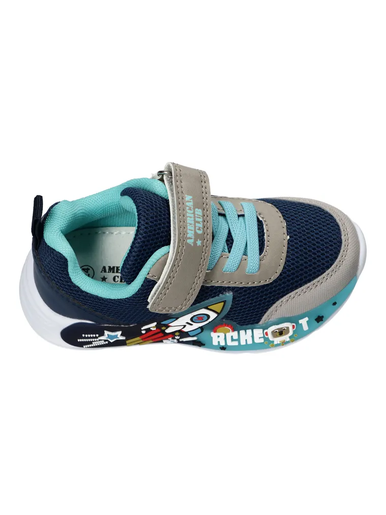 Buty sportowe chłopięce, granatowe, American Club