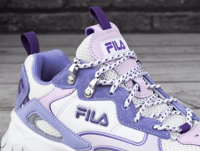 Buty sportowe damskie, białe, Fila Ray Tracer