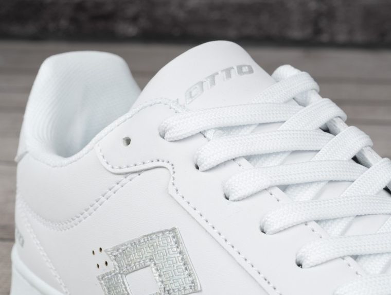 Buty sportowe damskie, białe, Lotto Jambol GC