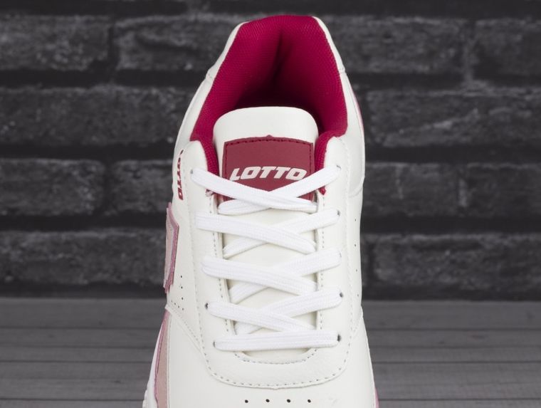 Buty sportowe damskie, białe, Lotto Pinadee