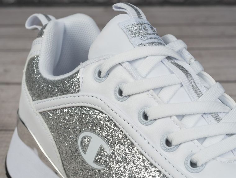 Buty sportowe damskie, do biegania, mix, Champion RR Champ Platform Sparkle