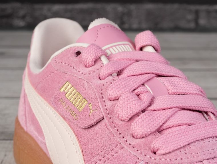 Buty sportowe damskie, różowe, Puma Palermo