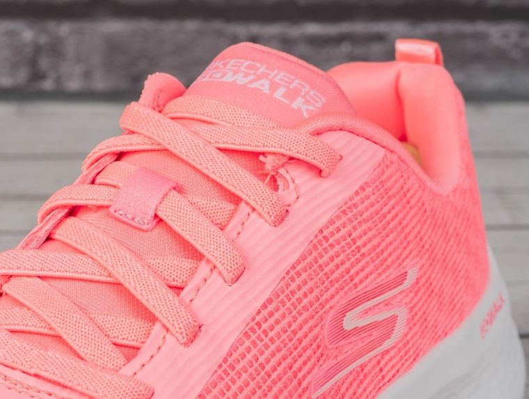 Buty sportowe damskie, różowe, Skechers Go Walk Flex Viva