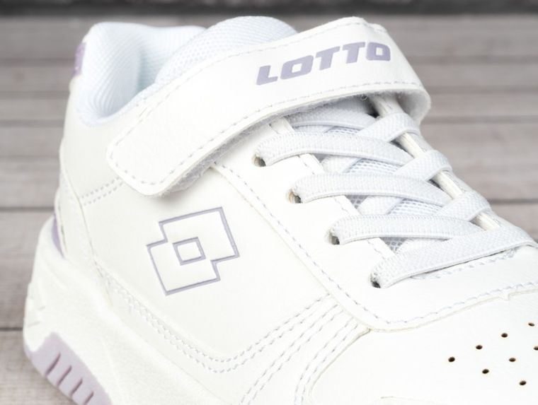 Buty sportowe dziecięce, białe, Lotto Groovin