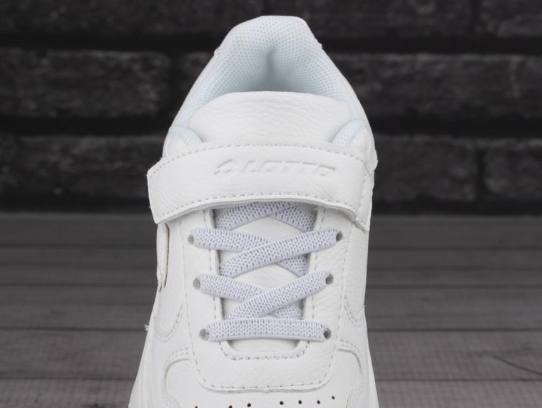 Buty sportowe dziecięce, białe, Lotto Paliot OC K