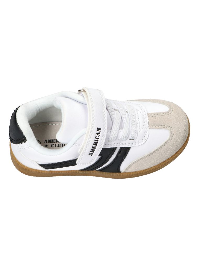 Buty sportowe dziecięce, białe, skórzana wkładka, American Club