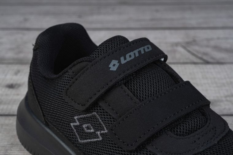 Buty sportowe dziecięce, czarne, Lotto