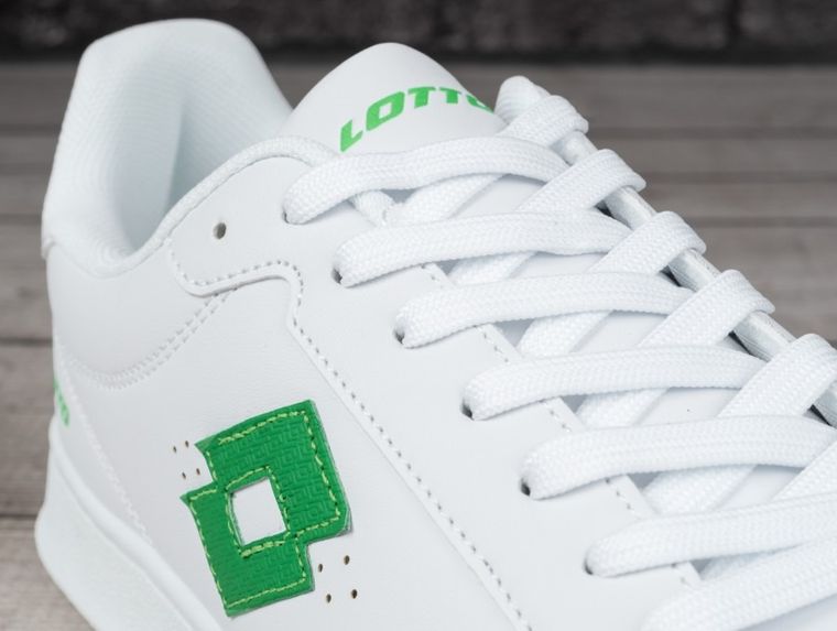 Buty sportowe męskie, białe, Lotto Jambol