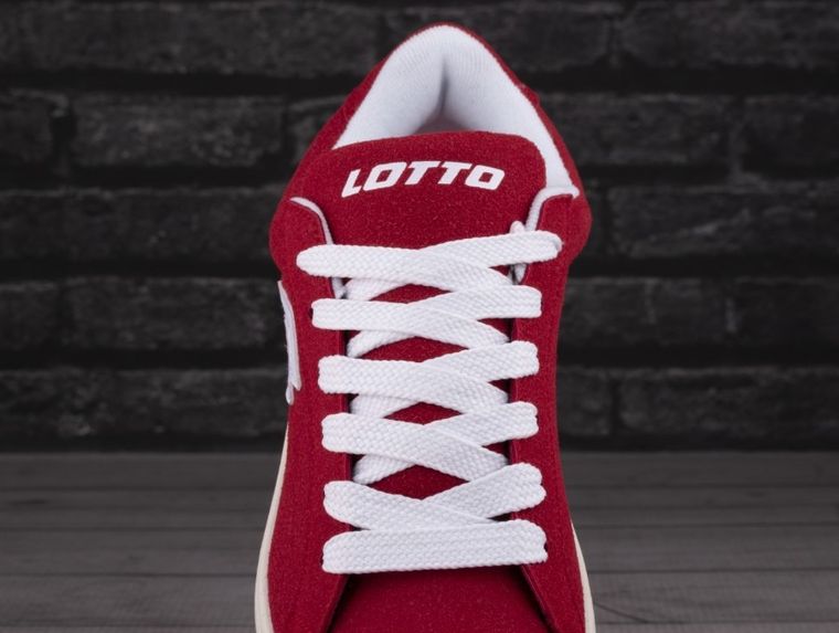Buty sportowe męskie, czerwone, Lotto Yarin