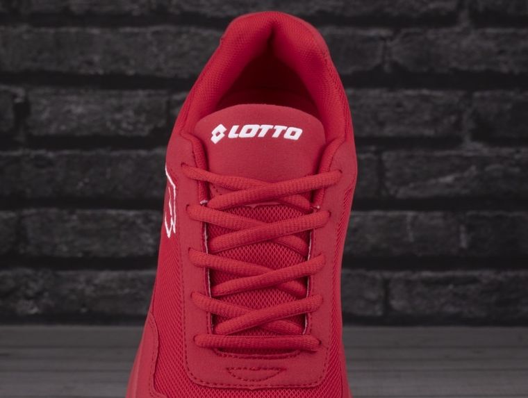 Buty sportowe męskie, do biegania, czerwone, Lotto Connect OC