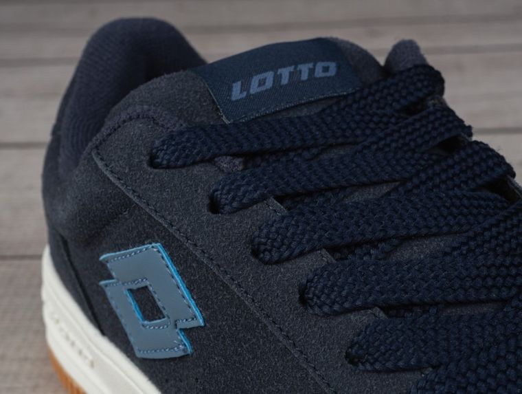 Buty sportowe męskie, granatowe, Lotto Yarin