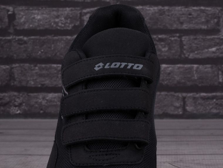 Buty sportowe, unisex, czarne, Lotto Connect VL OC