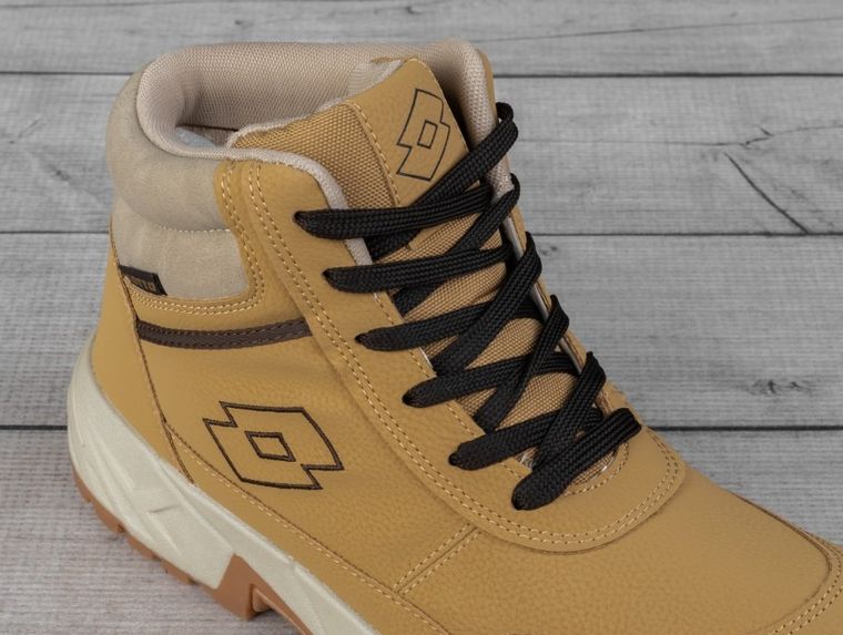 Buty zimowe, unisex, beżowe, Lotto