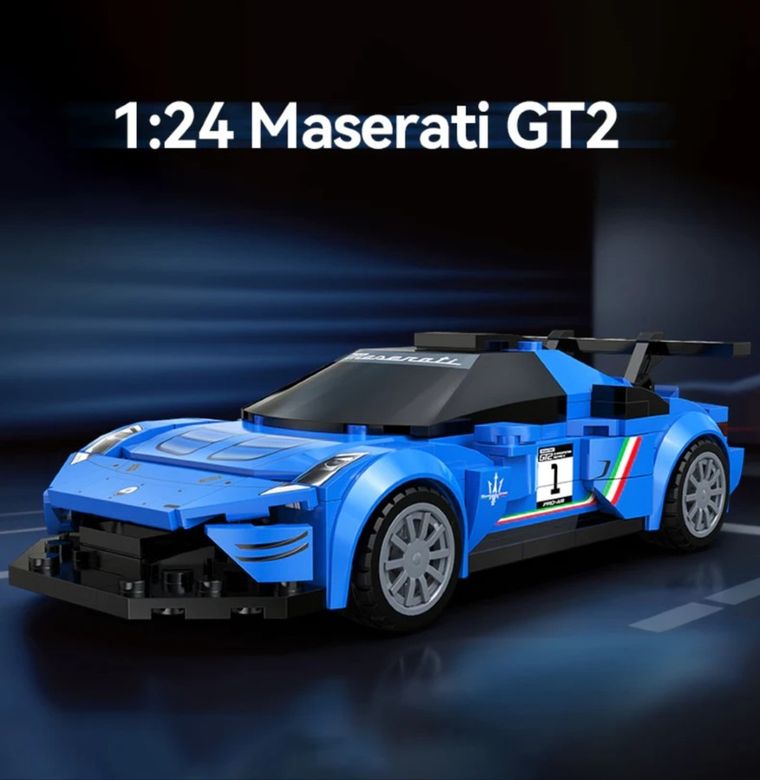 Cada, Maserati GT2, pojazd, klocki konstrukcyjne, 240 elementów