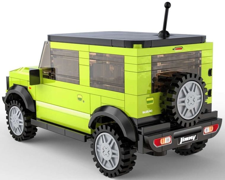 Cada, Suzuki Jimny, klocki konstrukcyjne, pojazd, 1:24, 192 elementy