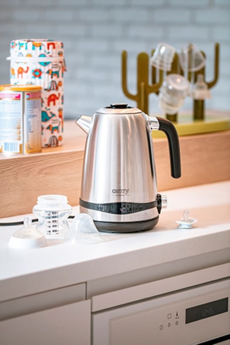 Camry, czajnik stalowy z LCD i regulacją temperatury, CR 1291, 1.7 l