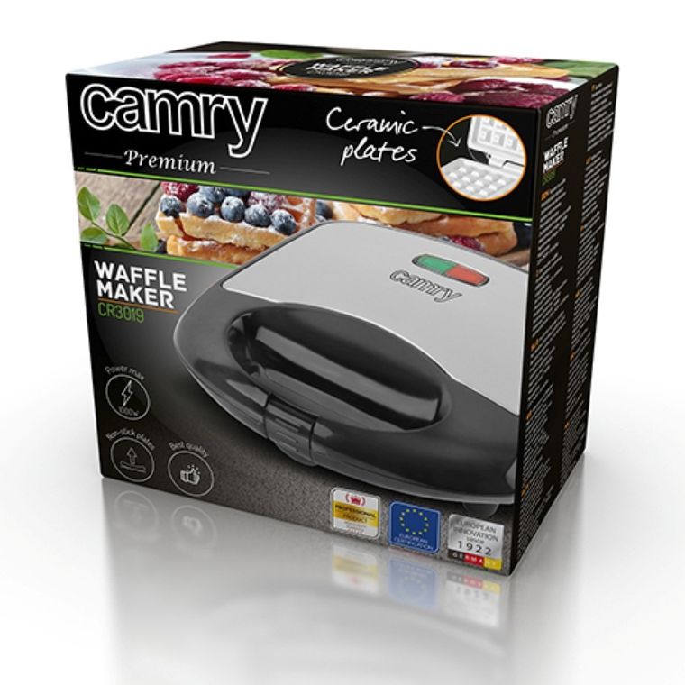 Camry, gofrownica, 700W, CR 3019