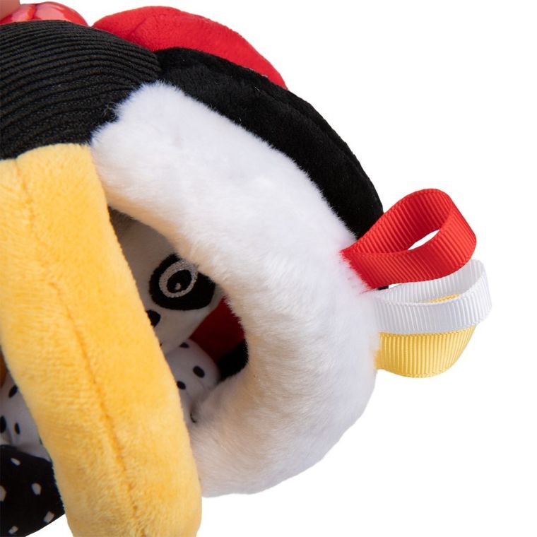 Canpol babies, BabiesBoo, sensoryczna piłka z grzechotką i piszczkiem